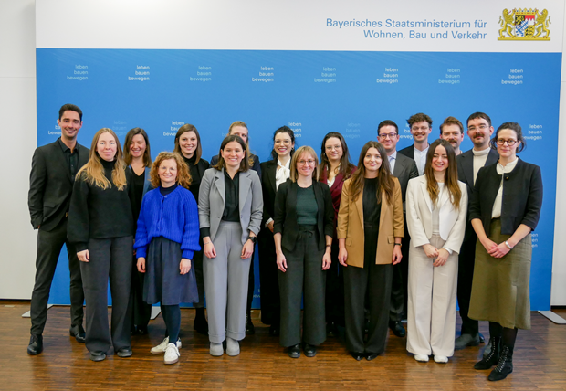 Der Prüfungsjahrgang 2025 des Fachbereichs Hochbau