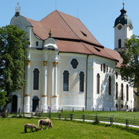 Die Wieskirche in Steingaden