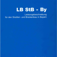 Titelseite der Leistungsbeschreibung für den Straßen- und Brückenbau in Bayern